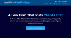 Desktop Screenshot of djellineklaw.com